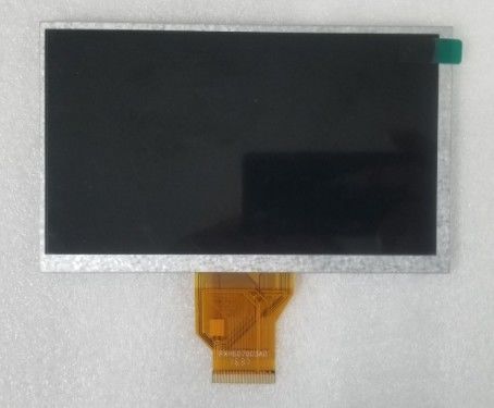 7 인치 800*480 장기간 FPC TFT LCD 칼라 디스플레이 모듈 TTL 인터페이스